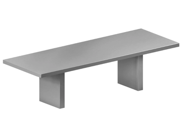 TOMMASO OUTDOOR - Painted metal garden table by Zeus - view 2
