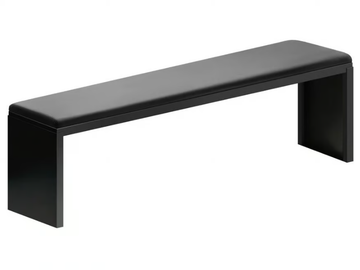 IRONY PAD BENCH - Leather bench by Zeus - view 2