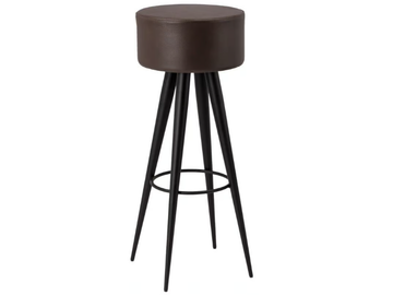 GOLIA - High leather stool by Zeus - view 2