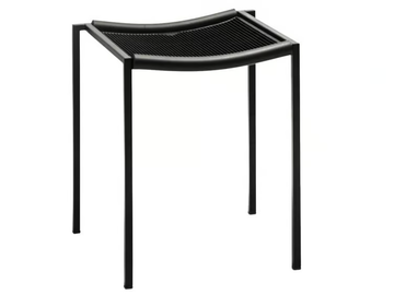 SGABELLO BASSO - Low painted metal stool by Zeus - view 2