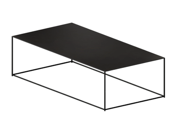 SLIM IRONY - Low rectangular plate coffee table by Zeus - view 2