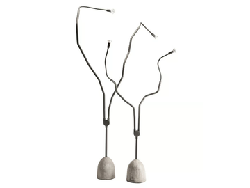 TREE LIGHT - Painted metal floor lamp by Zeus - view 2
