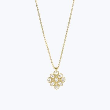 Mosaic Fleur Pendant by Abchome