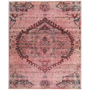 Pink Alchemy Traditional Silk Rug - 9'9" x 11'9" by Abchome