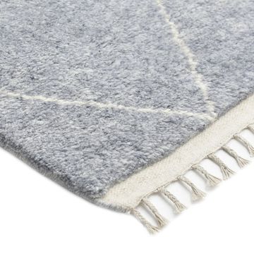 Grey Diamond Moroccan Shag Rug by Abchome - view 3