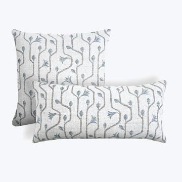 Craftsman Indoor/Outdoor Lumbar Pillow, Harbor by Abchome - view 3