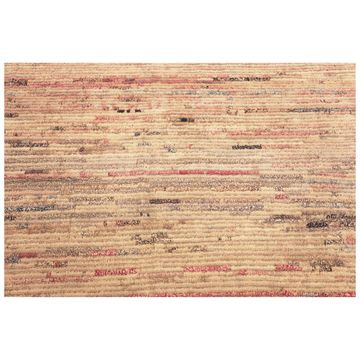 Cream Zameen Mid Century Modern Rug by Abchome - view 3