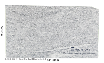 Silver Cloud Cross Cut by ABC Worldwide Stone - view 2