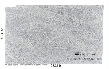 Silver Cloud Vein Cut by ABC Worldwide Stone - view 2