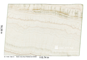 Ivory Onyx by ABC Worldwide Stone - view 7
