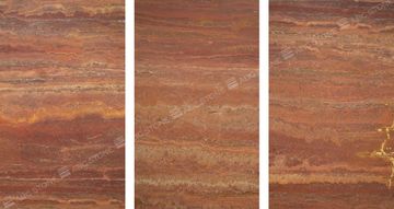 Red Travertine Vein Cut by ABC Worldwide Stone - view 6