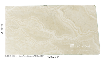 Travertine Alabestrino Crosscut by ABC Worldwide Stone - view 4
