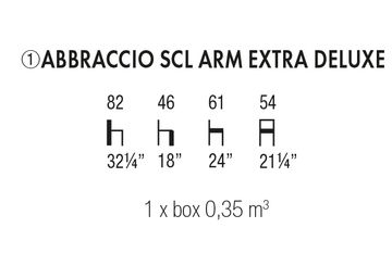 ABBRACCIO SCL ARM EXTRA DELUXE by Accento SRL - view 2