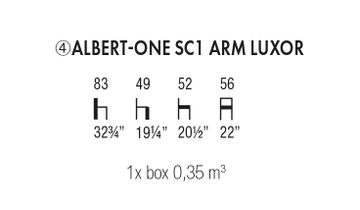 ALBERT-ONE SC1 ARM LUXOR by Accento SRL - view 2