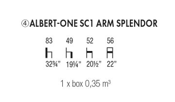 ALBERT-ONE SC1 ARM SPLENDOR by Accento SRL - view 2