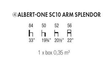 ALBERT-ONE SC10 ARM SPLENDOR by Accento SRL - view 2