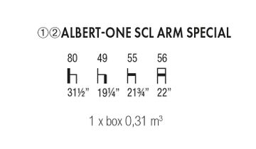 ALBERT-ONE SCL ARM SPECIAL by Accento SRL - view 2