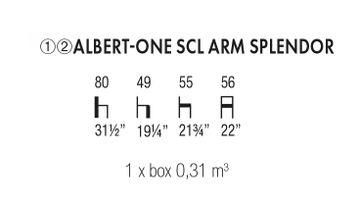 ALBERT-ONE SCL ARM SPLENDOR by Accento SRL - view 2