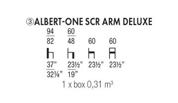 ALBERT-ONE SCR ARM DELUXE by Accento SRL - view 2