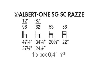 ALBERT-ONE SG SC RAZZE by Accento SRL - view 2