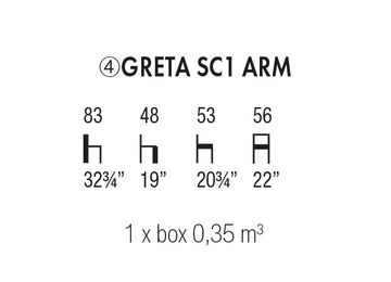 GRETA SC1 ARM by Accento SRL - view 2