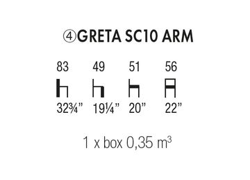 GRETA SC10 ARM by Accento SRL - view 2