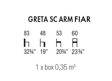 GRETA SC ARM FIAR by Accento SRL - view 2