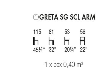 GRETA SG SCL ARM by Accento SRL - view 2