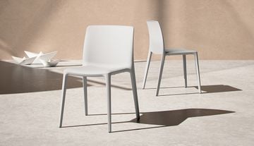 Fluit recycled chairs by ACTIU