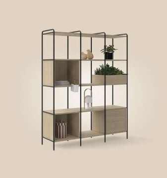 Tubbe shelving by ACTIU