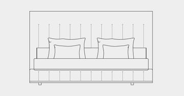 Diamante Upholstered Beds by ADORA