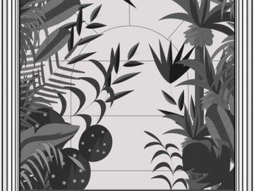 JUNGLE LEAF / Art. Grey by AGENA
