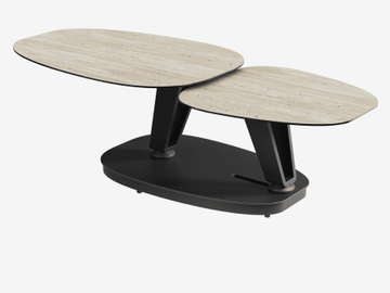 COFFEE TABLE LOTUS by Akante
