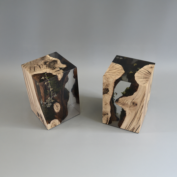 STUMP Stool - Oak by Alcarol