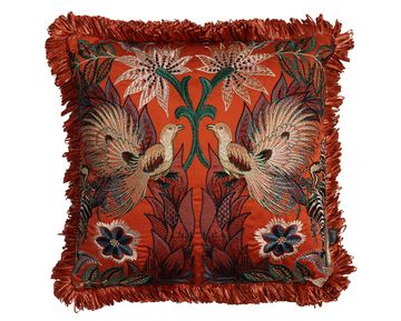 CUSHION ZEUS TERRACOTTA 50×50 S by Aldeco