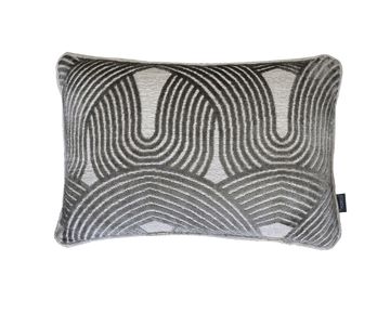 CUSHION SPERKY VELVET ANTELOPE GRAY  45×30 P by Aldeco
