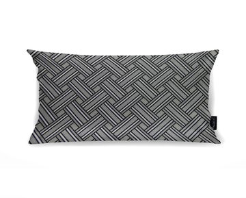 CUSHION ON WEAVING GRAY STONE  60×30 by Aldeco