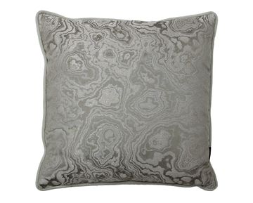 CUSHION MINERAL SILVER MARBLE SHADES + SIÉGE 50×50 P by Aldeco
