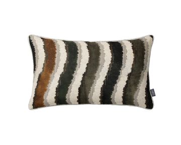 CUSHION TAYLOR VELVET Green Amber 60X30 P by Aldeco