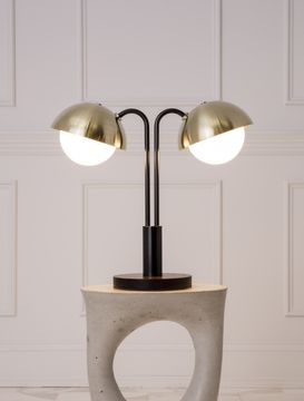 Double Dome Table Lamp by Allied Maker