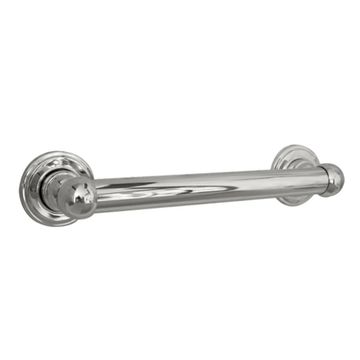 24-Inch (610 mm) Wall-Mounted Decorative Chrome Grab Bar by American Standard