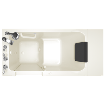 Acrylic Luxury Series 28 x 48-Inch Walk-in Tub With Air Spa System - Right-Hand Drain With Faucet by American Standard