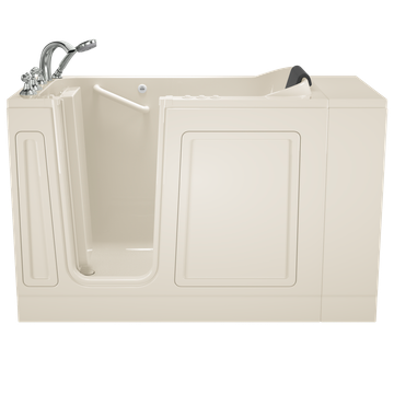 Acrylic Luxury Series 28 x 48-Inch Walk-in Tub With Combination Air Spa and Whirlpool Systems - Left-Hand Drain With Faucet by American Standard