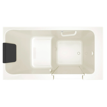 Acrylic Luxury Series 32 x 60 -Inch Walk-in Tub With Soaker System - Left-Hand Drain With Faucet by American Standard