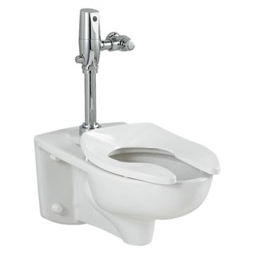 Afwall Millennium Wall-Hung Toilet System With Touchless Selectronic Piston Flush Valve, 1.28 gpf/4.8 Lpf by American Standard