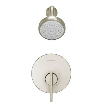 Boulevard 1.75 GPM Shower Trim Kit with Water-Saving Showerhead and Pressure Balance Cartridge with Lever Handle by American Standard