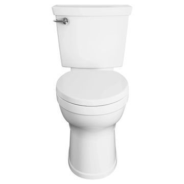 Champion 4 MAX 1.28 GPF/4.8 LPF Left Trip Lever 16-1/2-in. Elongated-Front Toilet with Slow Close Seat by American Standard