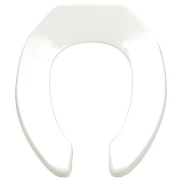 Commercial Heavy Duty Open Front Elongated Toilet Seat by American Standard
