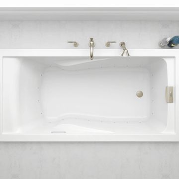 Evolution 72 x 36-Inch Deep Soak Drop-In Bathtub With EverClean Air Bath System by American Standard