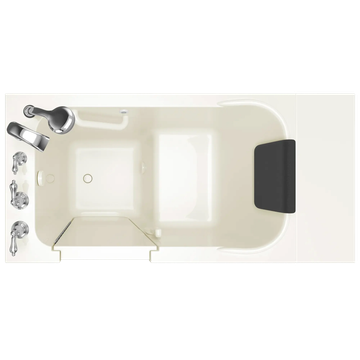 Gelcoat Premium Series 28 x 48-Inch Walk-in Tub With Soaker System - Right-Hand Drain by American Standard
